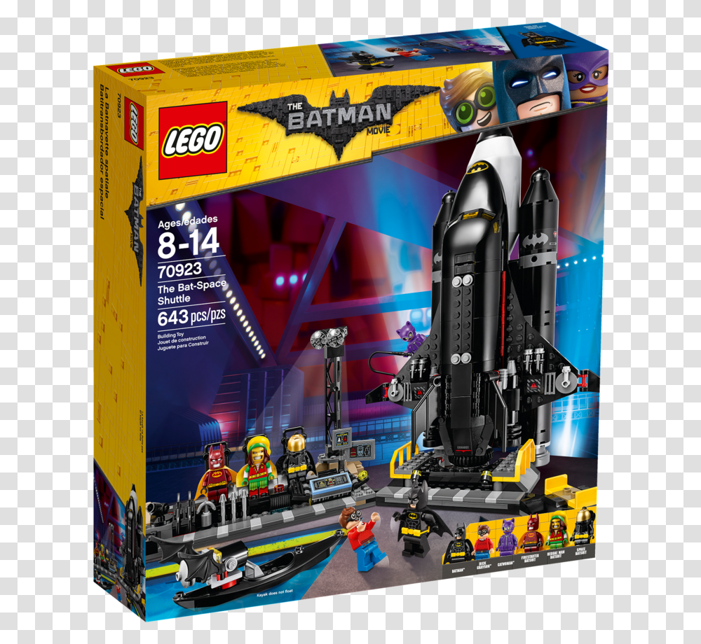 Lego Batman Space Shuttle, Robot, Toy, Person, Arcade Game Machine Transparent Png