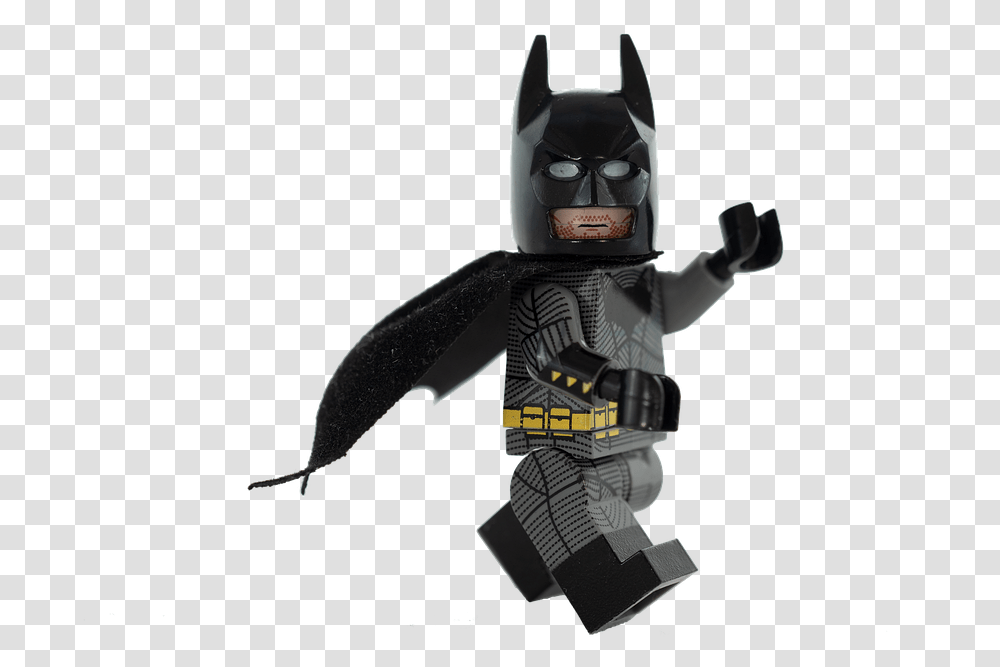 Lego Batman Superhero Justice Toys Black Cape Lego Batman, Apparel, Metropolis, City Transparent Png