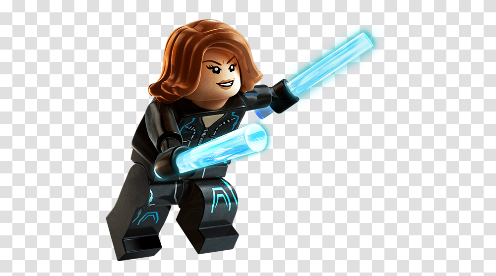 Lego Black Widow, Toy, Figurine, Duel, Doll Transparent Png