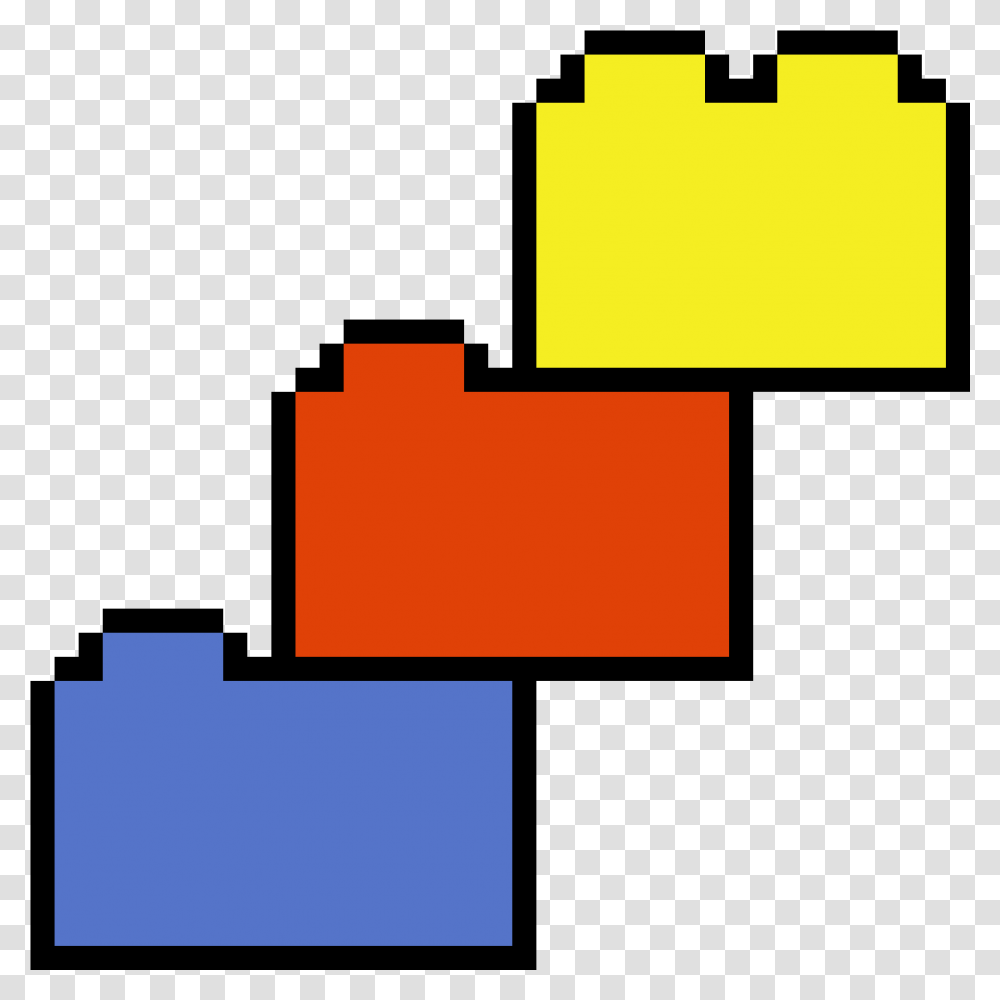 Lego Block Pixel Art, First Aid, Pac Man, Logo Transparent Png