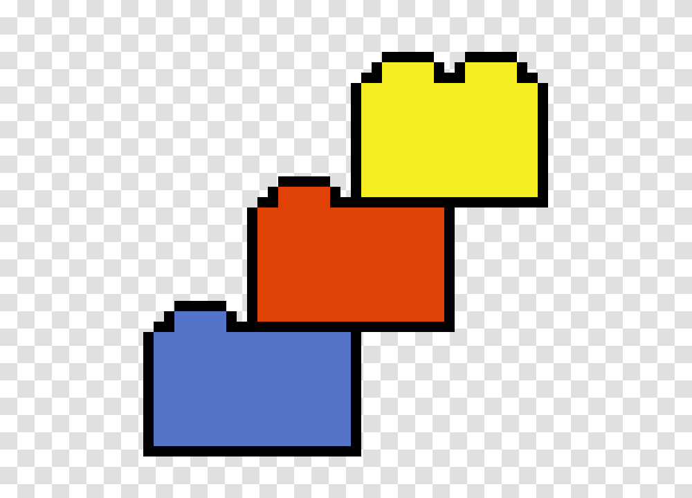 Lego Block Pixel Art Maker, Pac Man, First Aid Transparent Png