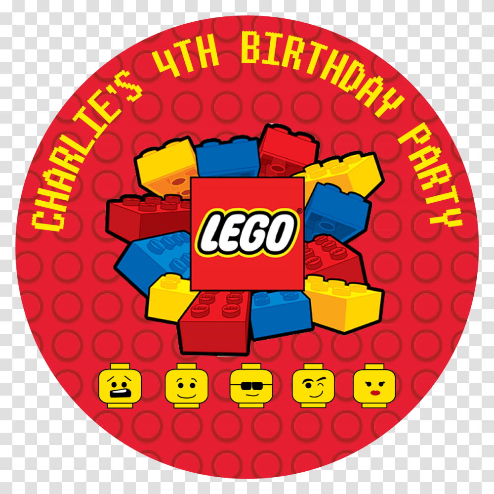 Lego Blocks Party Box Stickers Lego, Game, Text, Flyer, Poster Transparent Png
