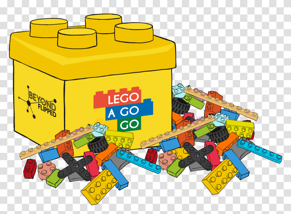 Lego Box And Bricks Juguetes Lego Animado, Game, Fire Truck, Vehicle, Transportation Transparent Png