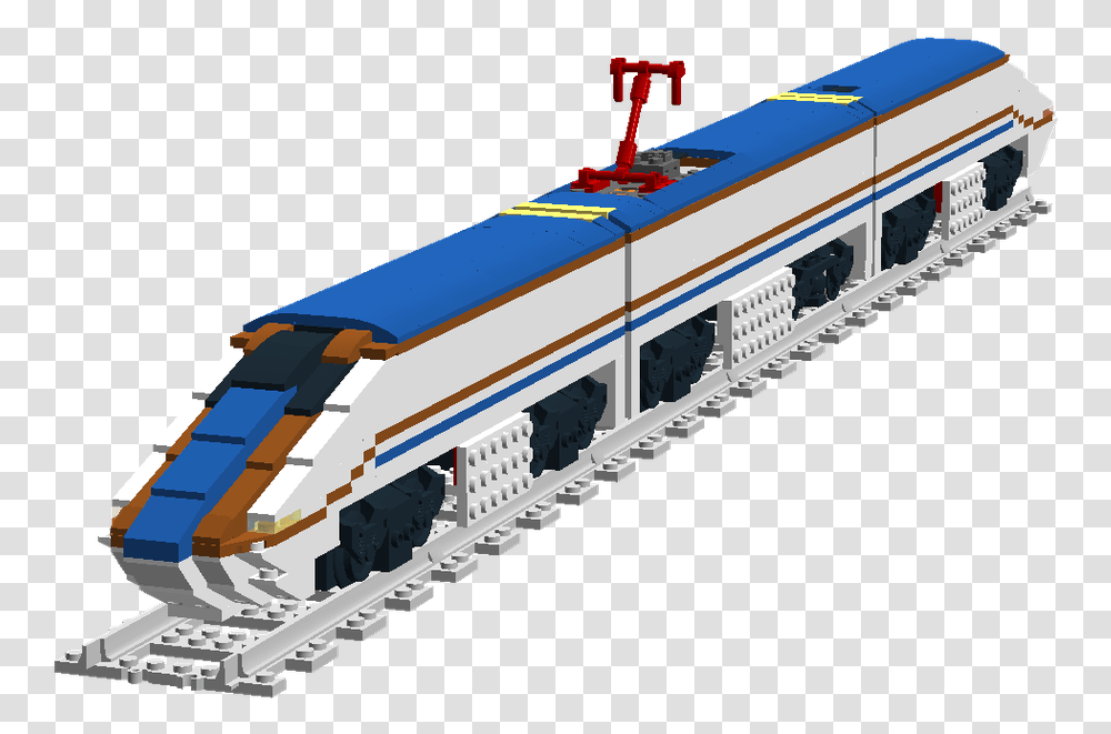 Lego Bullet Train, Vehicle, Transportation, Locomotive, Railway Transparent Png