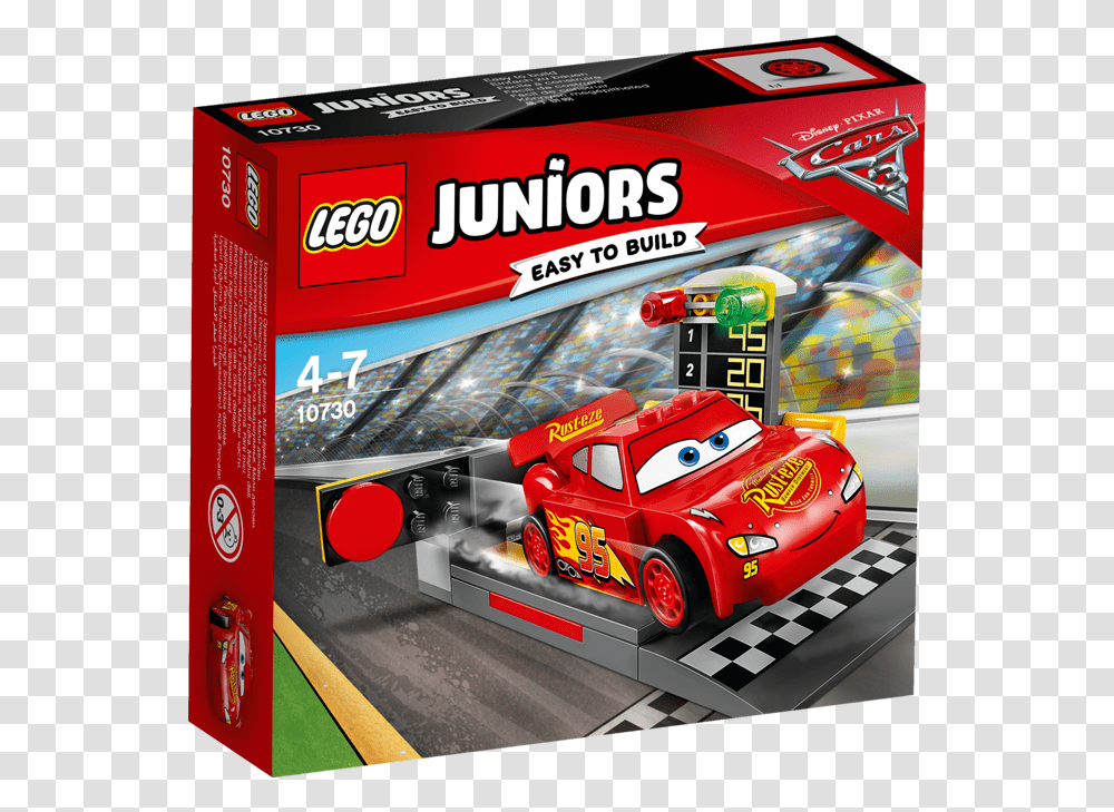 Lego Cars 3 Lightning Mcqueen, Race Car, Sports Car, Vehicle, Transportation Transparent Png
