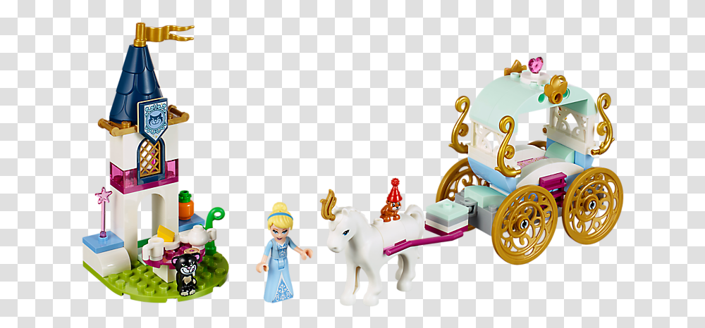 Lego Cinderella Castle And Carriage, Person, Human, Wheel, Machine Transparent Png