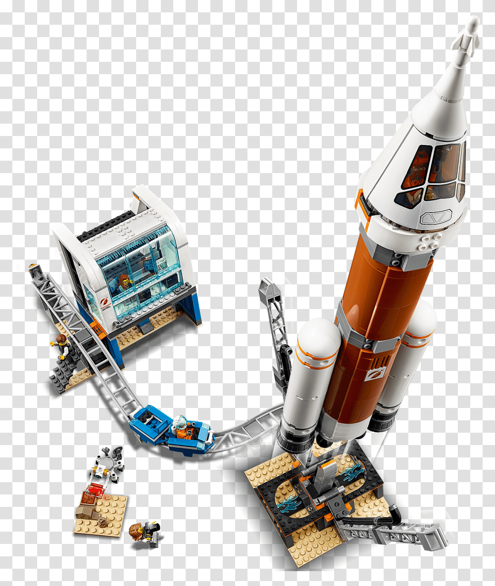 Lego City Deep Space Rocket, Spaceship, Aircraft, Vehicle, Transportation Transparent Png
