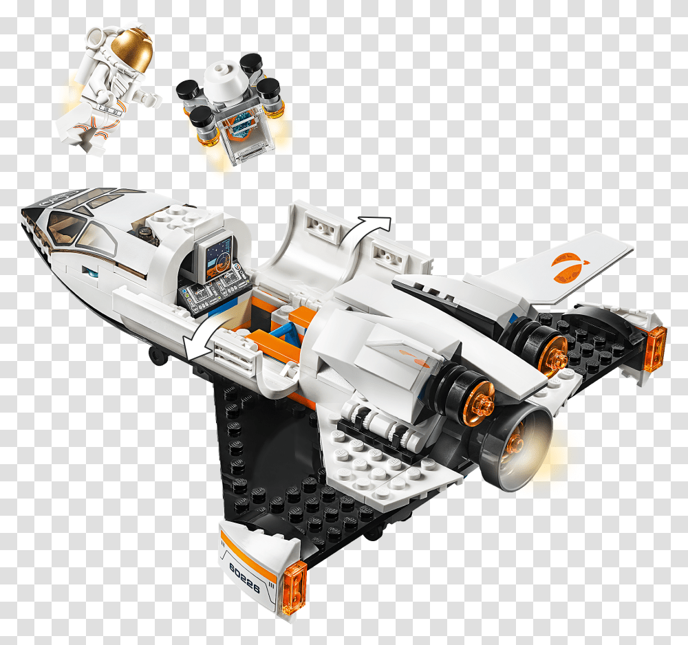 Lego City Mars Research Shuttle, Toy, Car, Vehicle, Transportation Transparent Png