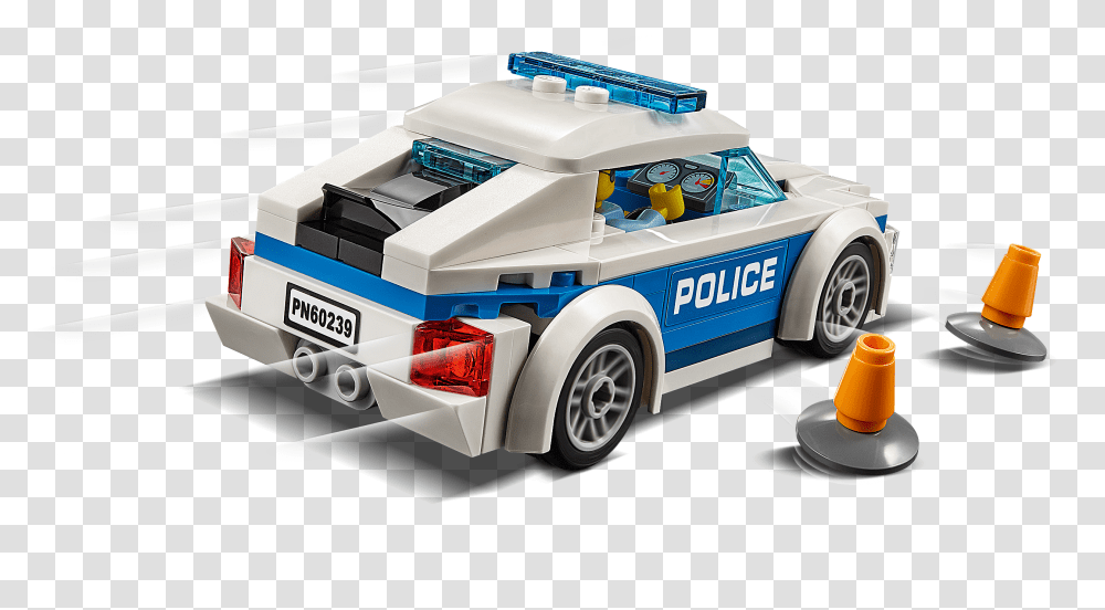 Lego City Police Patrol Car 2019, Toy, Machine, Wheel, Tire Transparent Png