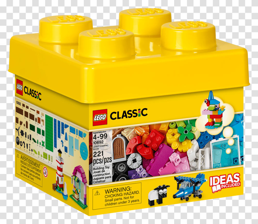 Lego Classic Small Box, Furniture, Food, Toy, Cabinet Transparent Png