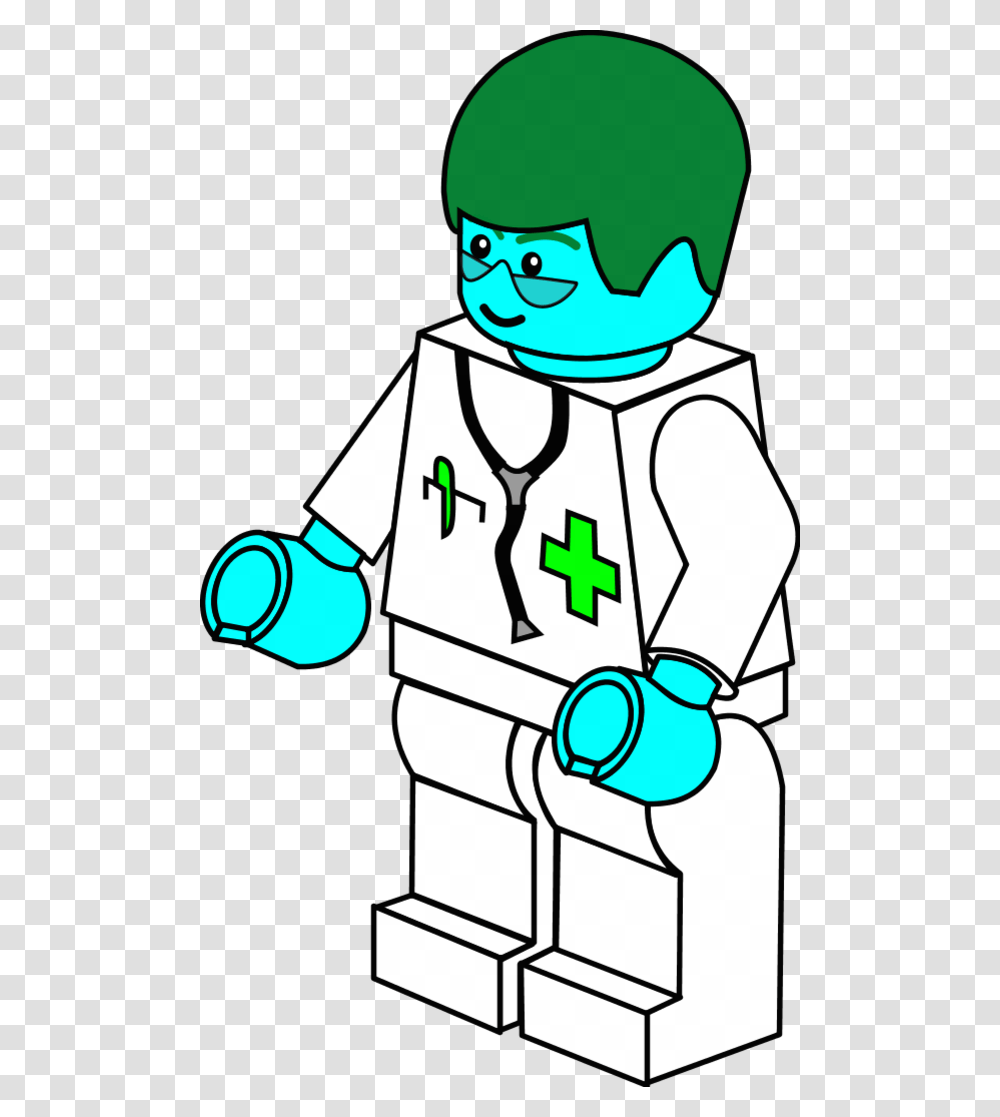Lego Clip Art, Nurse, Doctor, Recycling Symbol Transparent Png