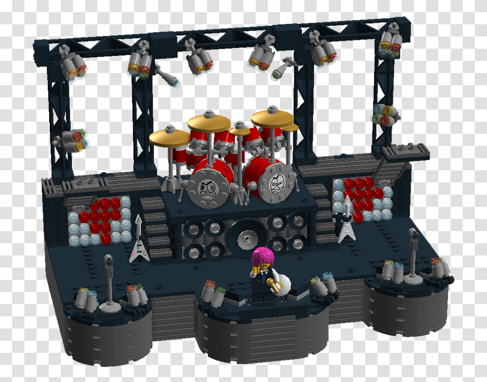 Lego Concert Stage, Toy, Robot, Machine, Engine Transparent Png