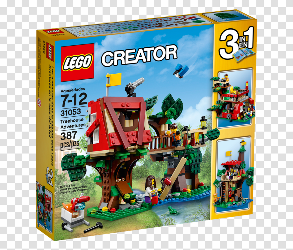 Lego Creator Treehouse Adventures, Toy, Urban, Game Transparent Png