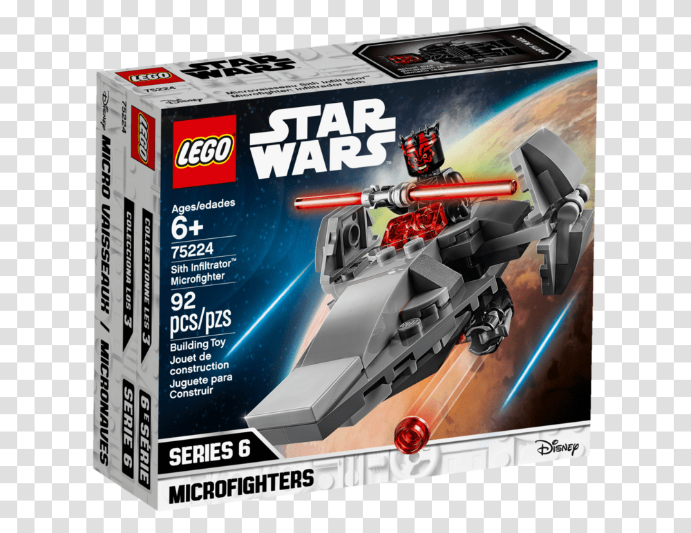 Lego Darth Maul Microfighter, Toy, Sports Car, Vehicle, Transportation Transparent Png