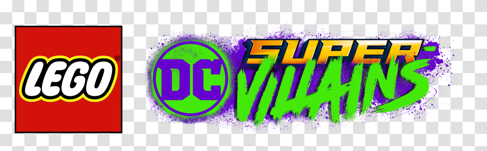 Lego Dc Super Villains Logo, Light Transparent Png