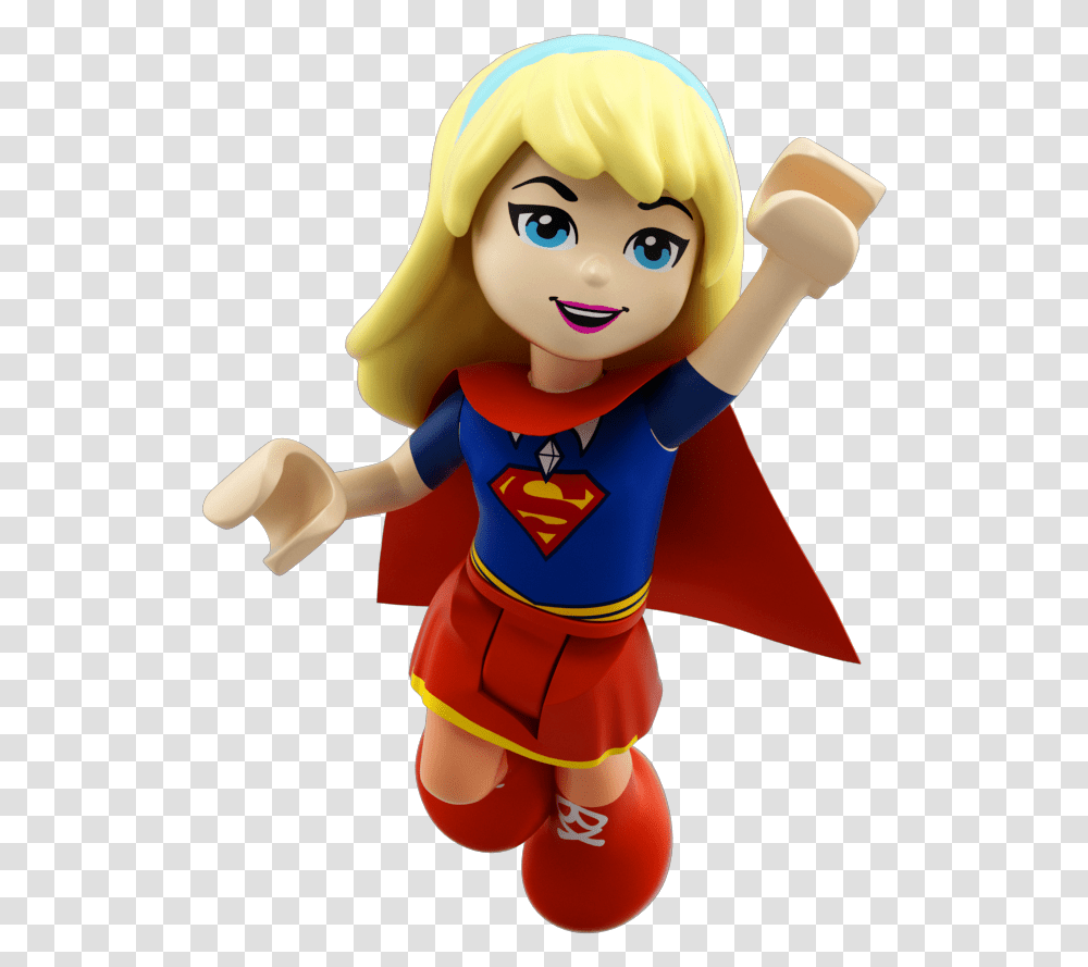 Lego Dc Superhero Girls Supergirl, Doll, Toy, Figurine Transparent Png