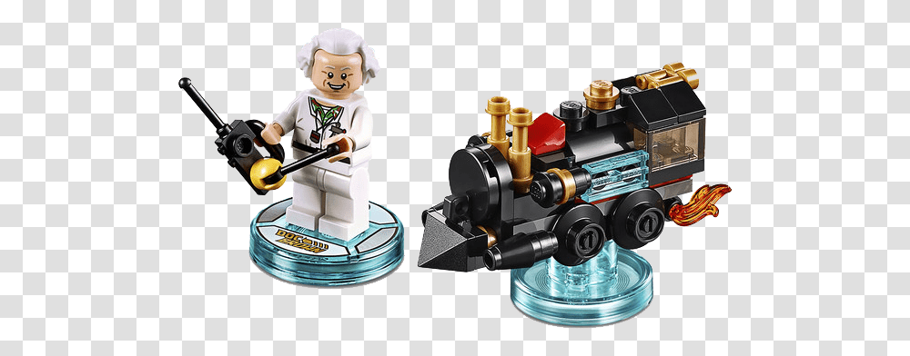 Lego Dimension Back To Future, Machine, Toy, Motor, Person Transparent Png
