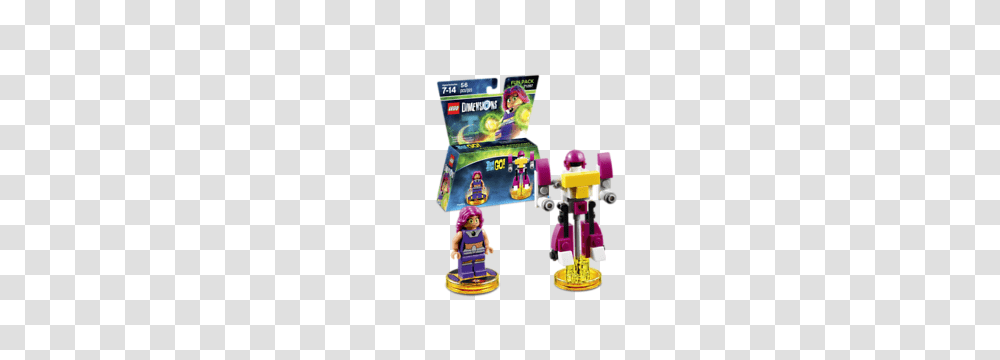 Lego Dimensions Teen Titans Go Starfire Titan Robot Fun Pack, Person, Human, People, Figurine Transparent Png