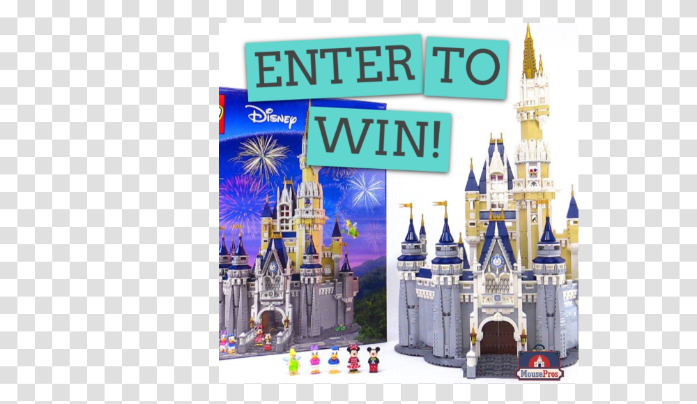 Lego Disney Castle, Architecture, Building, Toy, Fort Transparent Png