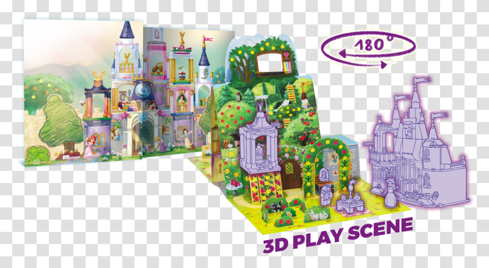 Lego Disney Princess Mein Pop Up Buch, Urban, Game, Indoor Play Area Transparent Png