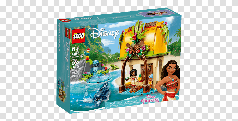 Lego Disney Princess Moana Island Home, Person, Advertisement, Face, Poster Transparent Png