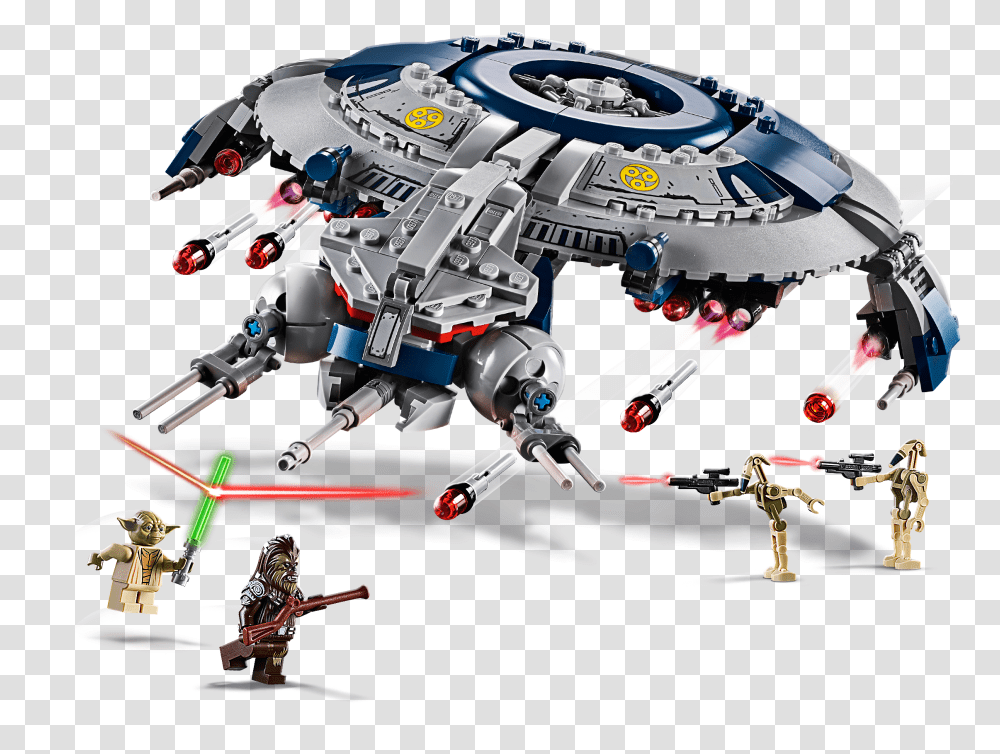 Lego Droid Gunship 2019, Toy, Spaceship, Aircraft, Vehicle Transparent Png
