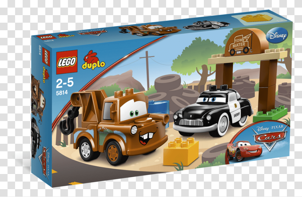 Lego Duplo Cars Mater, Wheel, Machine, Vehicle, Transportation Transparent Png