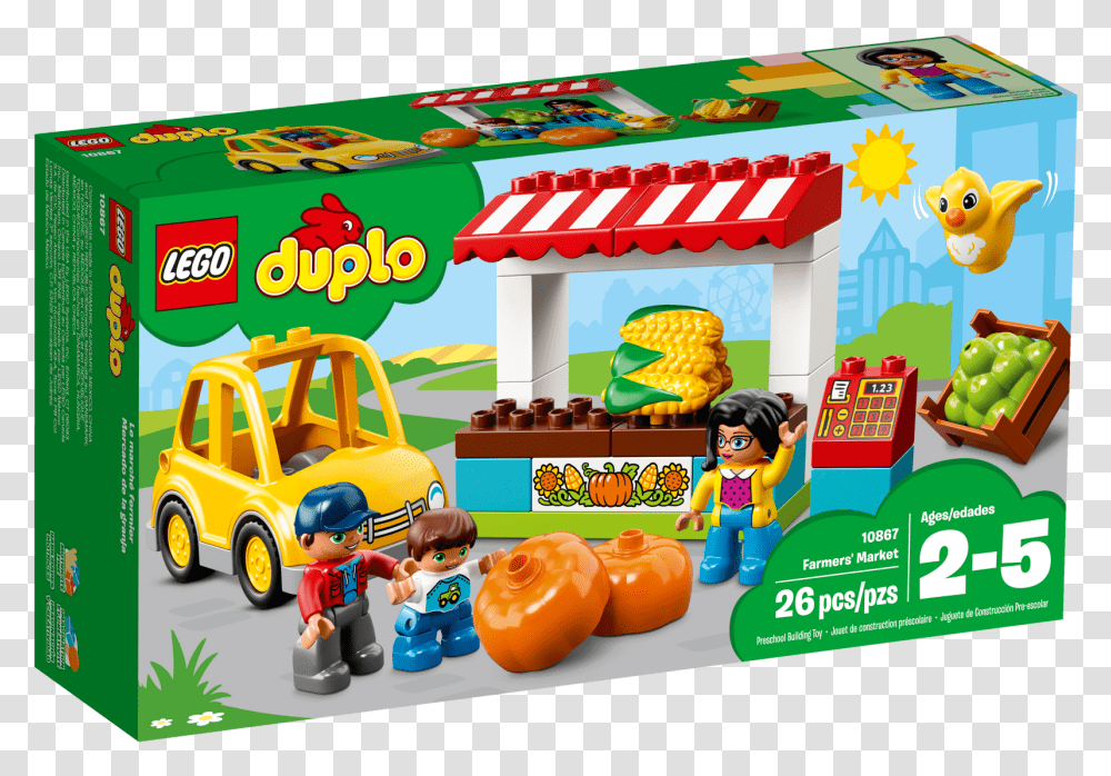 Lego Duplo Farmers Market, People, Person, Food, Shop Transparent Png