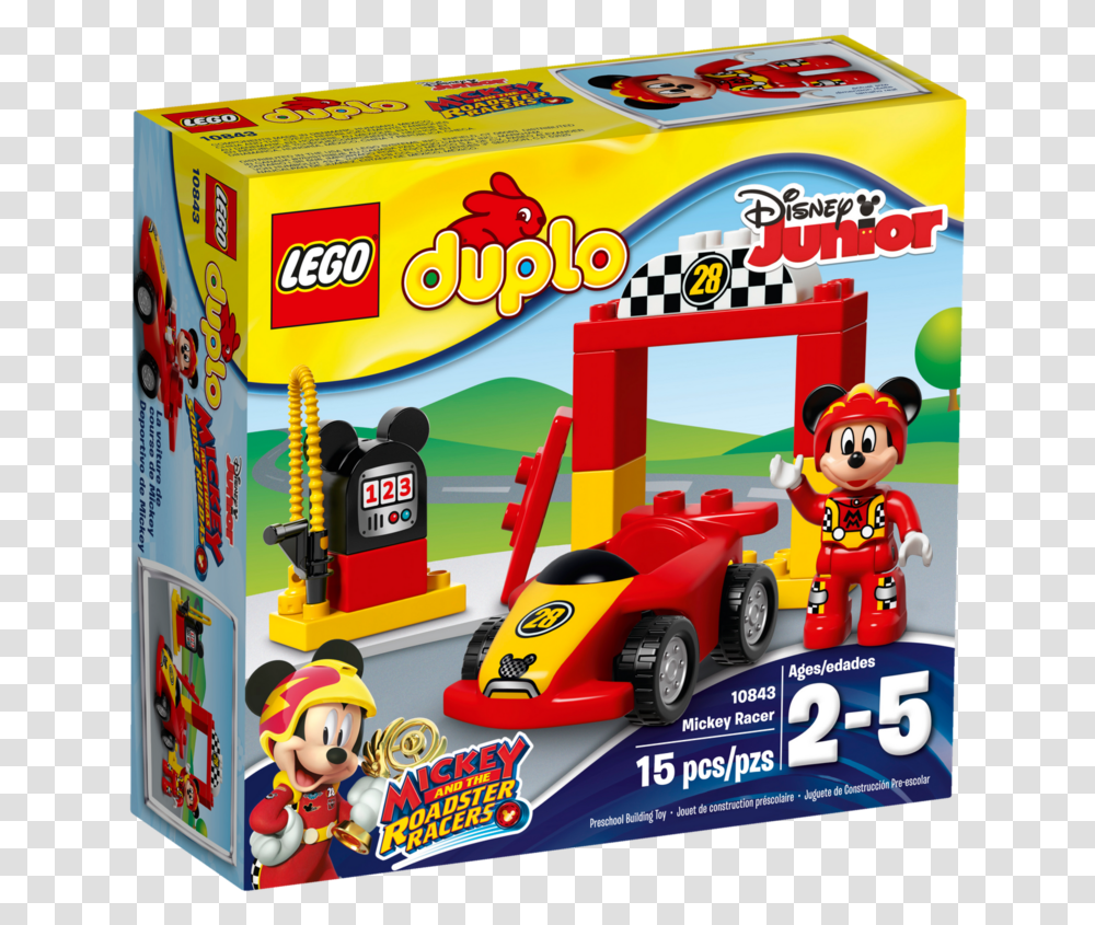 Lego Duplo Mickey Mouse, Super Mario, Wheel, Machine, Transportation Transparent Png