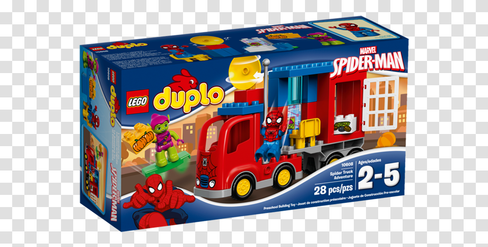 Lego Duplo Spiderman Truck, Super Mario, Angry Birds Transparent Png