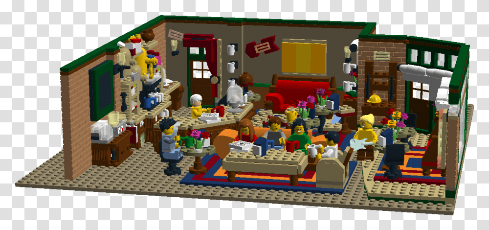 Lego F R I E N D S, Minecraft, Furniture, Toy, Shelf Transparent Png