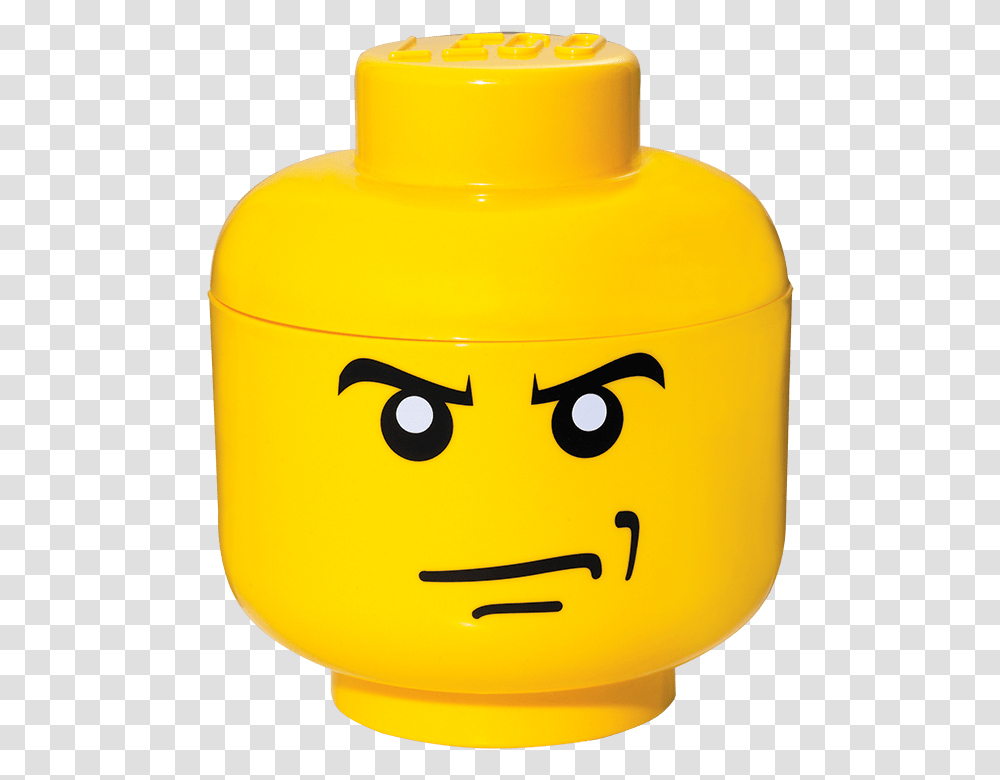 Lego Faces Expressions Lego Man Head, Bottle, Snowman, Winter, Outdoors Transparent Png