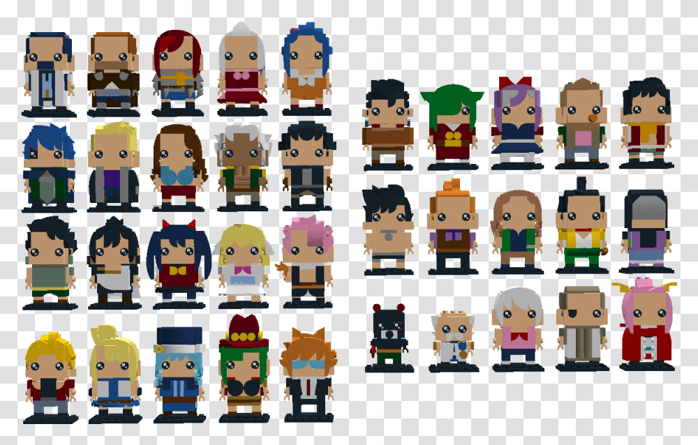Lego Fairy Tale Characters, Toy, Minecraft, Pac Man Transparent Png