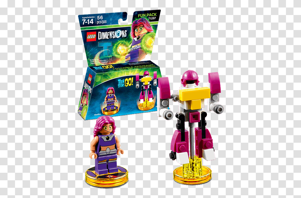 Lego Free Lego Dimension Teen Titan, Toy, Person, Human, Robot Transparent Png