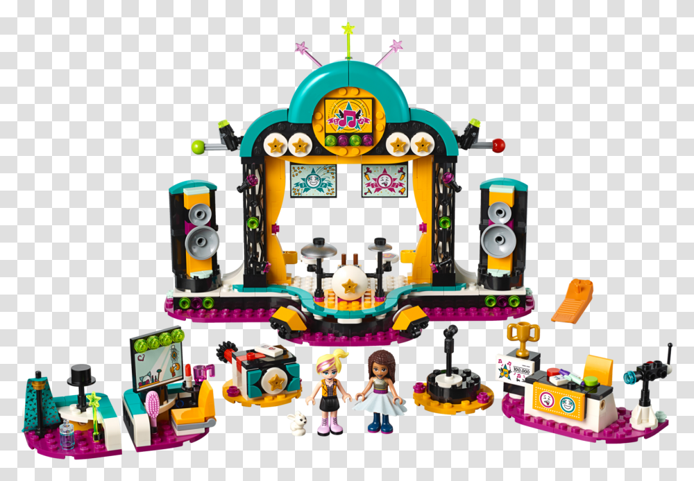 Lego Friends Andrea, Toy, Person, Human, Arcade Game Machine Transparent Png