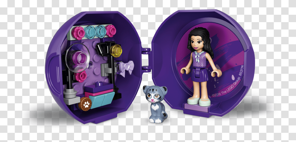 Lego Friends Emma's Photo Studio Pod Lego Friends Pods 2018, Figurine, Toy, Person, Human Transparent Png