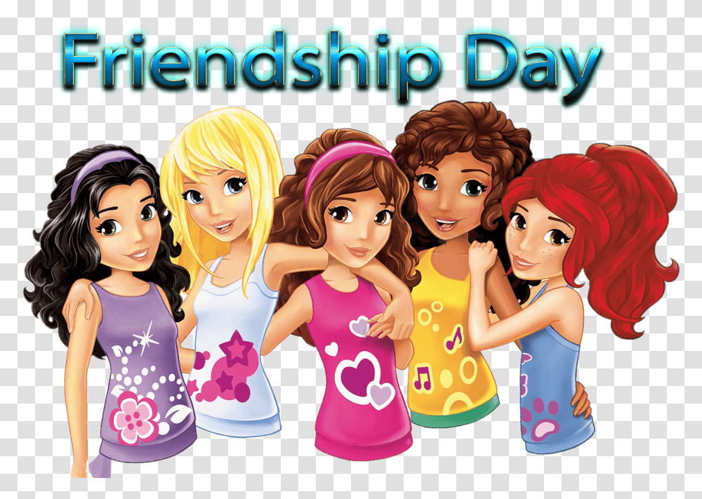 Lego Friends Logo, Person, Doll, Toy Transparent Png