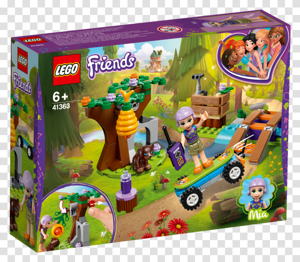 Lego Friends Mia's Forest Adventure, Wheel, Person, Angry Birds, Toy Transparent Png