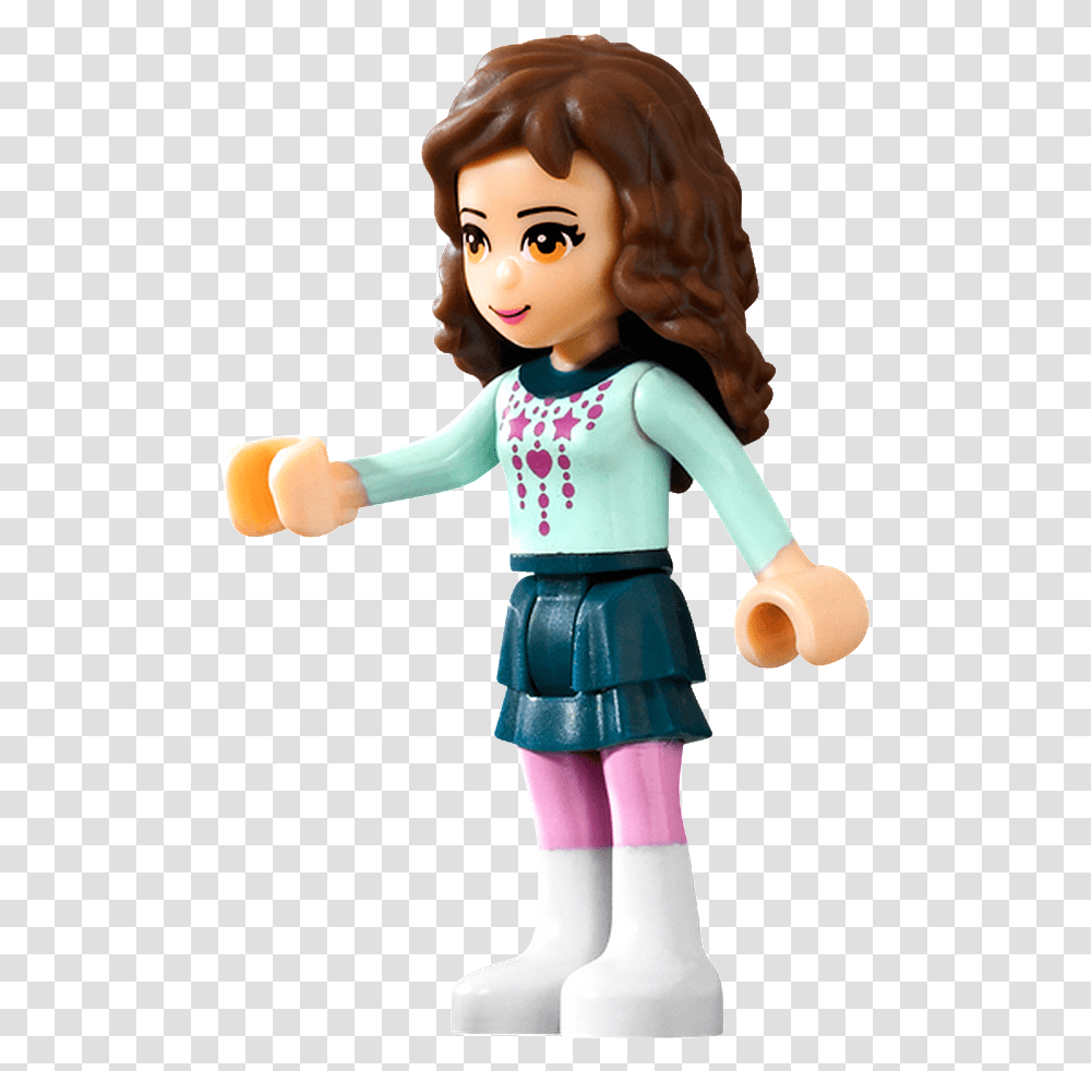 Lego Friends Olivia Doll, Toy, Person, Human, Figurine Transparent Png
