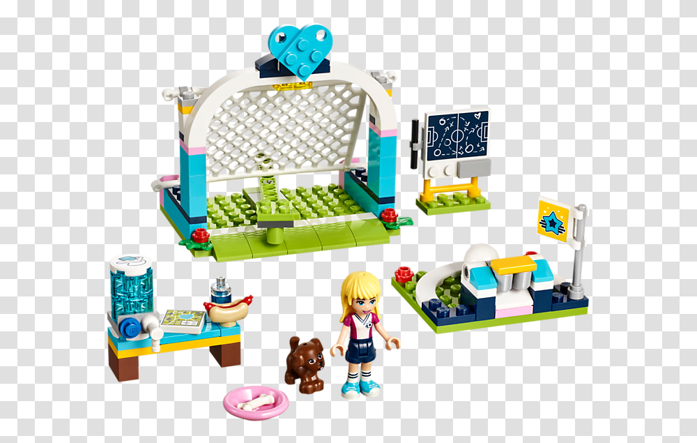 Lego Friends Stephanie's Soccer Practice New Lego Friends 2018 Sports Arena, Person, Human, Toy, Game Transparent Png