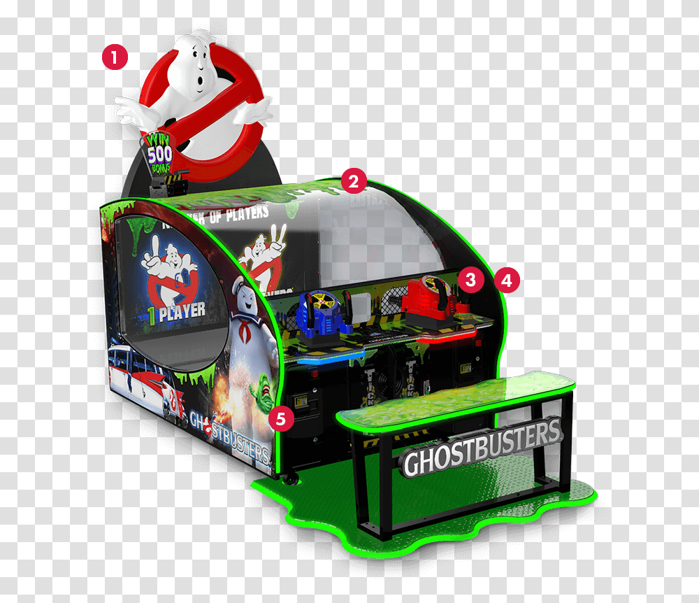 Lego Ghostbusters 2016 Brickheadz, Arcade Game Machine, Toy Transparent Png