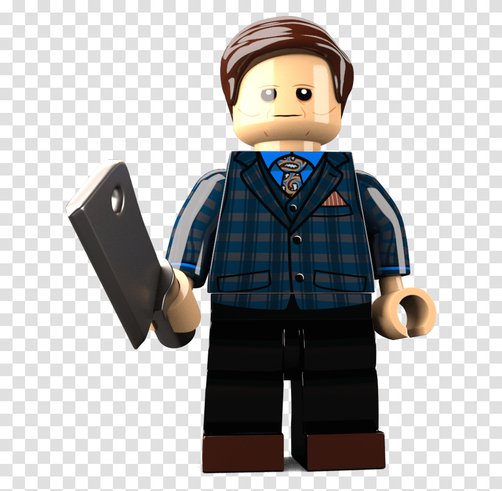 Lego Hannibal Lecter, Person, Suit, Overcoat Transparent Png