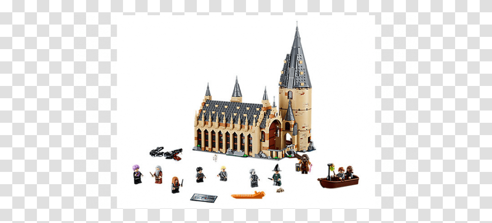 Lego Harry Potter Hogwarts Great Hall Lego Builds For Adults, Spire, Tower, Architecture, Building Transparent Png
