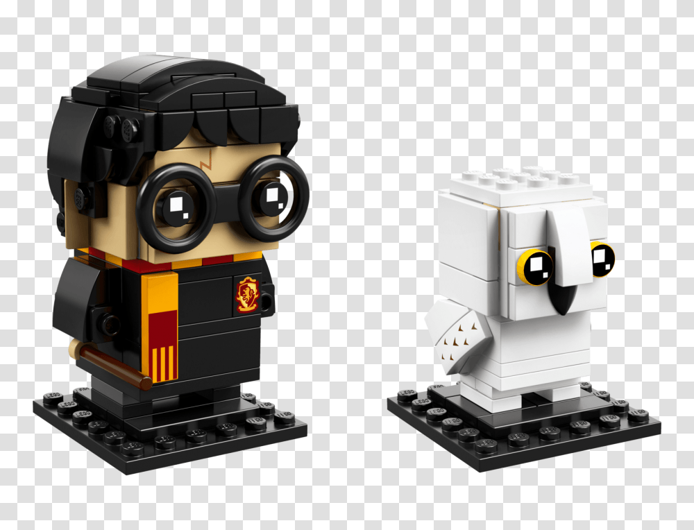 Lego Harry Potter & Hedwig 41615 Lego Harry Potter Brickheadz, Toy, Robot, Machine Transparent Png
