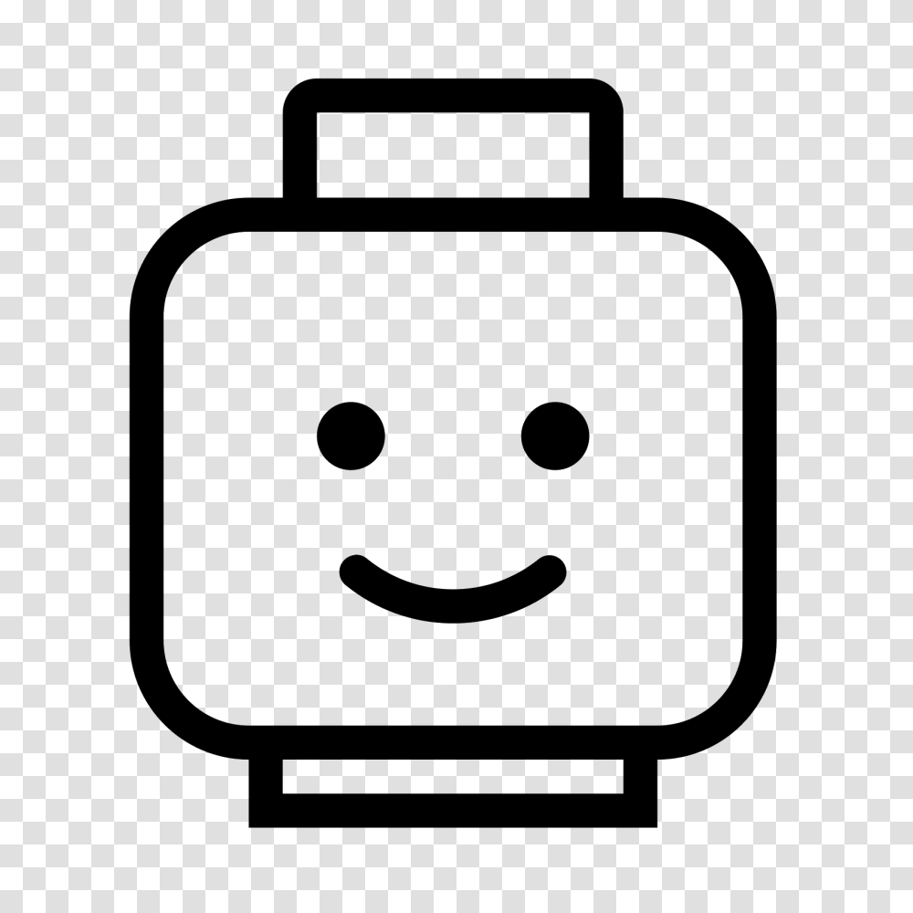 Lego Head Icon, Gray, World Of Warcraft Transparent Png