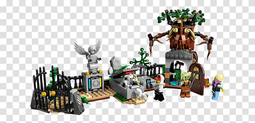 Lego Hidden Side Graveyard, Robot, Person, Human, Tabletop Transparent Png