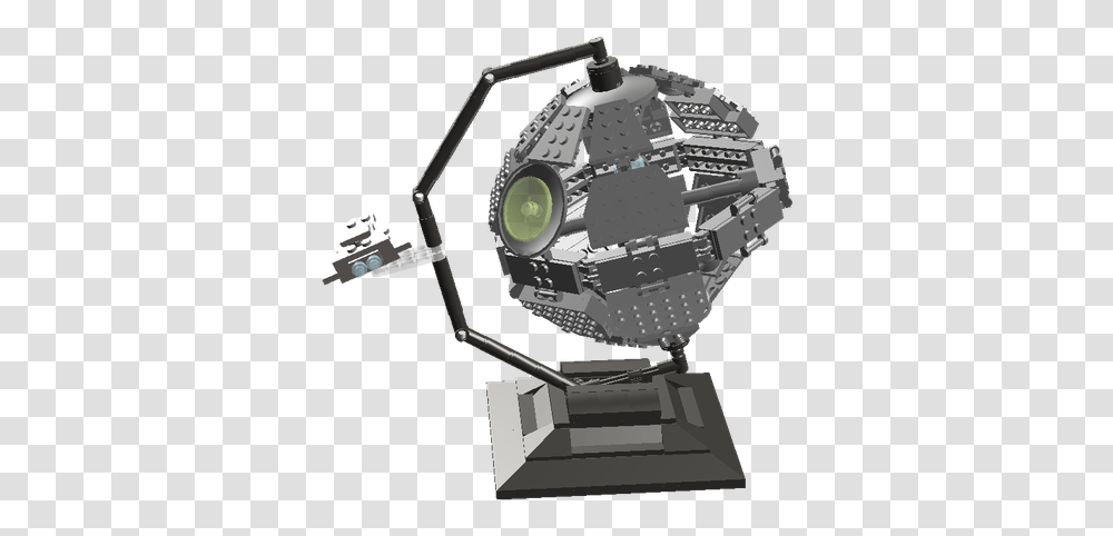 Lego Ideas Death Star Globe Satellite, Robot, Wristwatch, Motor, Machine Transparent Png