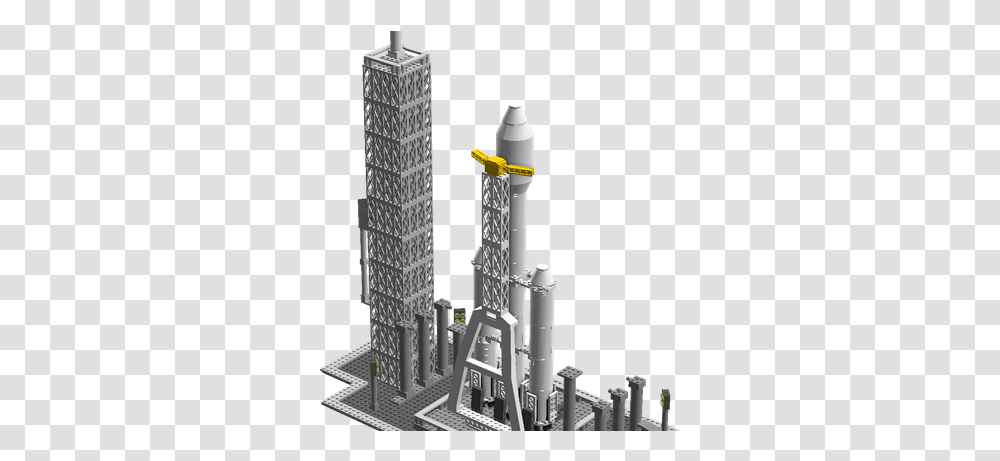 Lego Ideas Spacex Falcon Heavy Observation Tower, High Rise, City, Urban, Building Transparent Png