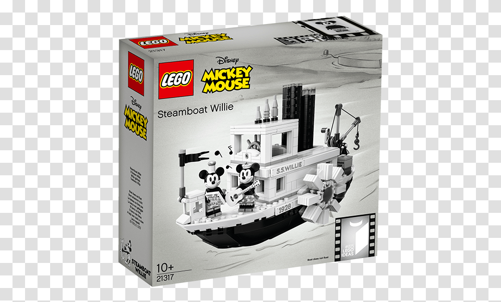 Lego Ideas Steamboat Willie, Furniture, Table, Desk Transparent Png