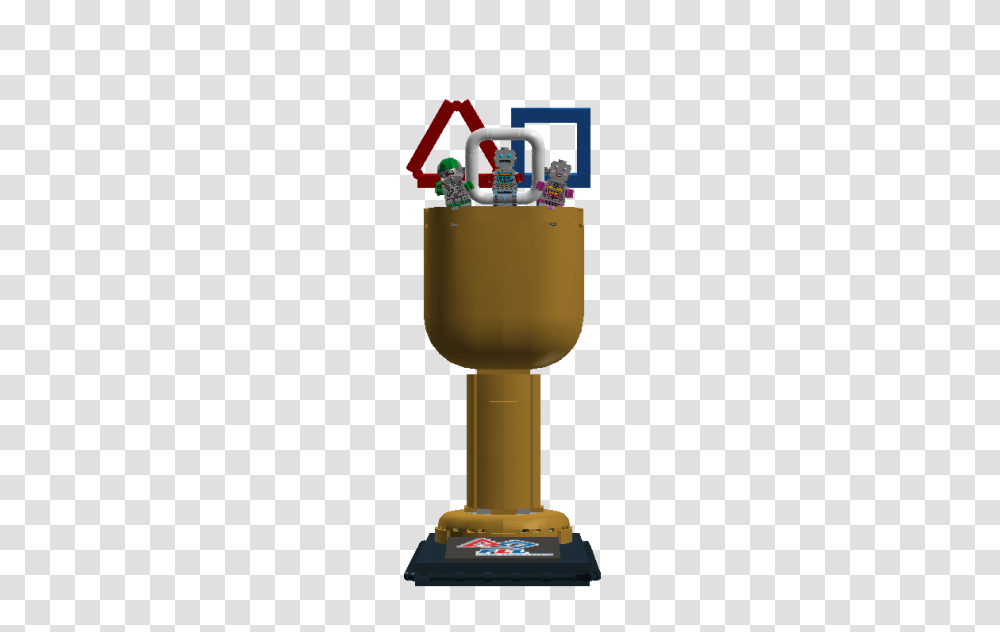 Lego Ideas, Trophy, Gold, Robot, Machine Transparent Png